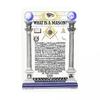 Tin Sign Masonic Darkness to Light Retro Metal Plaque Bar Cafe Wall Decor 20x30cm