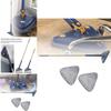 Eco-friendly Chenille Flat Mop For Hardwood Floors Stainless Steel Handle
