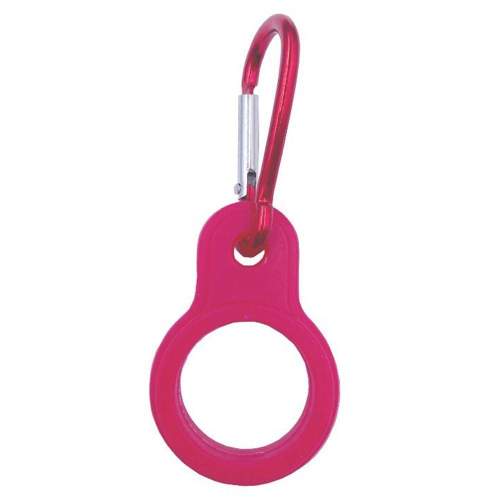 New Arrival Sports Outdoor Kettle Buckle Carabiner Water Bottle Holder Camping Hiking Aluminum Rubber Buckle Hook High Quality