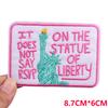 Jeans Backpack Embroidered Patch Cartoon/Letter Slogan Embroidery Patches Iron On Patches For Clothing Thermoadhesive Patches