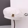 Spring and Autumn Fashion Show Face Small Beret Children Casual Big Head Circumference Painter Hat Women Newsboy Hat