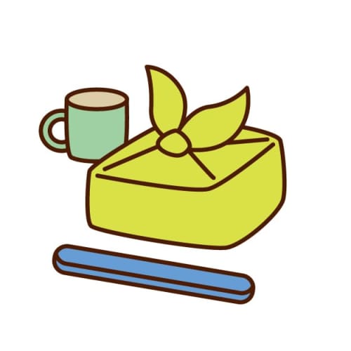 Good Living Insulated Lunch Bag with Clasp Closure, Perfect for Commuting, School, Outings, and Outdoor Activities, Includes Ice Pack Pocket, Simple D