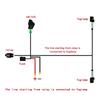 HUIQIAODS H8/H11/H16 LED Compatible, Universal Switch, For Rear Fog Lights, Fog Wiring, Relay Harness, For Toyota, Nissan, Suzuki, Daihatsu