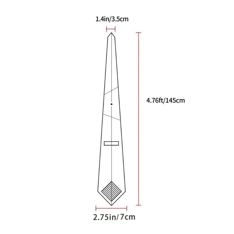 Fashion Necktie for Girls Cosplay Anime Party Nine Tailed Foxes Pattern Neckwear