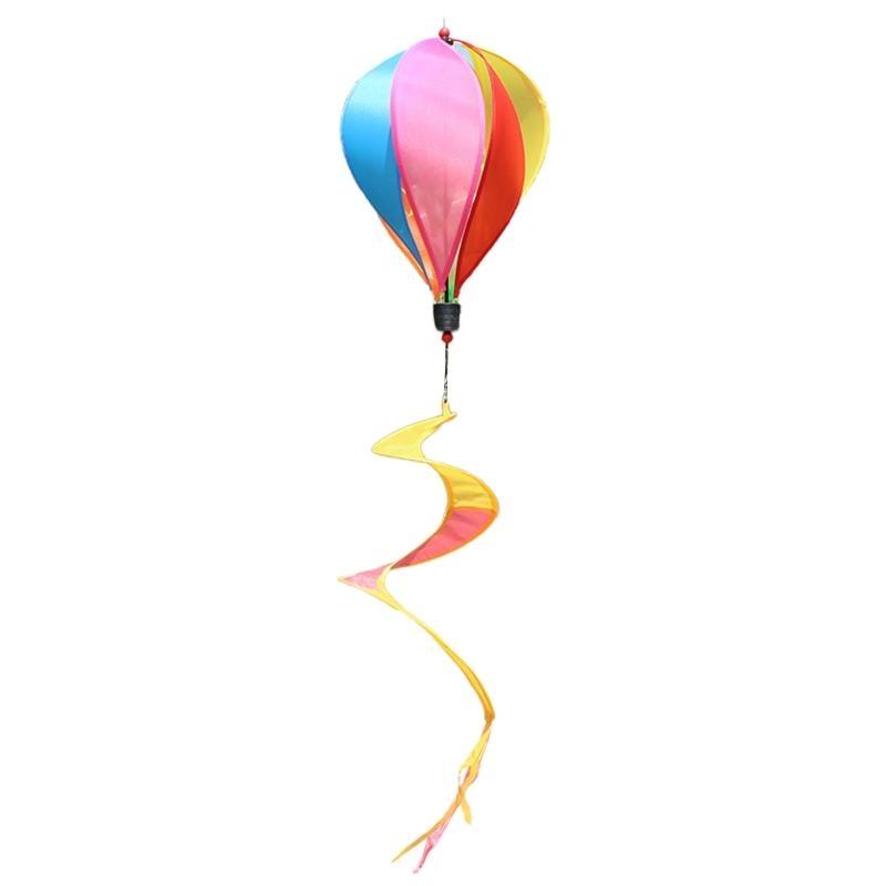 Heißluftballon Windspiel Drehende Windmühle Hof Garten Dekoration Zubehör