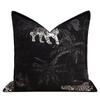 Middle Ancient Style High-end Living Room Sofa Decoration Cushion Cover Exquisite Tiger and Cheetah Pattern Pillowcase