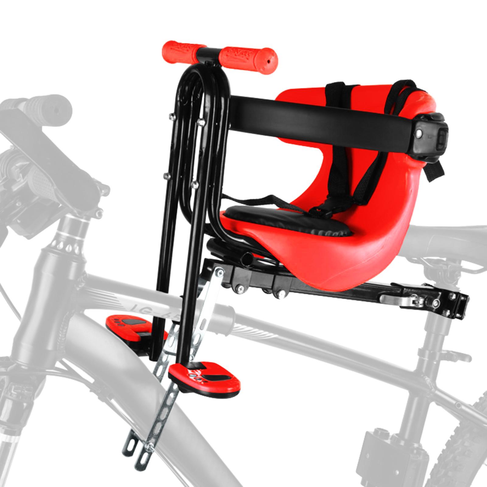 

LIXADA Детское защитное сиденье для велосипеда, детское мягкое велосипедное сиденье, переднее детское велосипедное сиденье для Type B красный