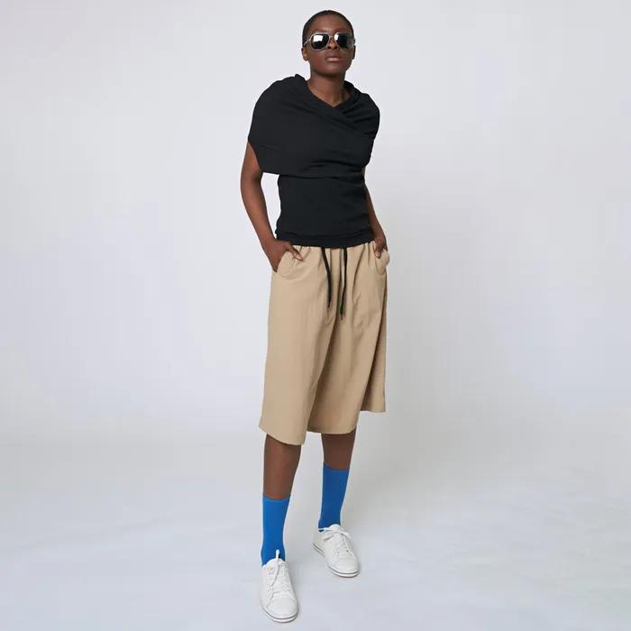 AU21AS02 Plus Cool Crew Socks_Turquoise Blue