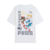 Puma X Sonic Relaxed Fun Print Casual Loose Short Sleeve T-Shirt Men Tops 632406-02