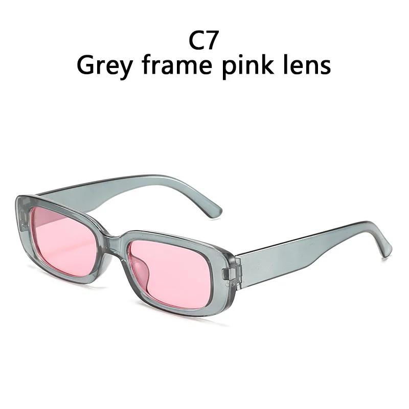 Small Rectangle Sunglasses Women Vintage Brand Designer Square Sun Glasses Shades Female Uv400