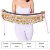 Rhinestone Hip Scarf Tassels Waist Chain Shiny Belly Dance Belt  Women