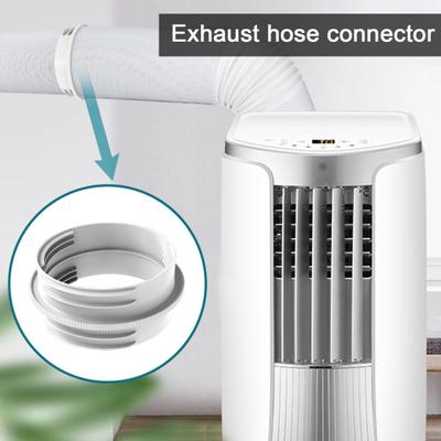 AC Hose Adapter Portable Air Conditioner Exhaust Hose Coupler Easy To Install Tool-free AC Hose Connector Accessories