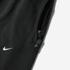 Nike Einfarbige mittelhohe Sport-Freizeithose mit Kordelzug für Herren Schwarz FN3343-010