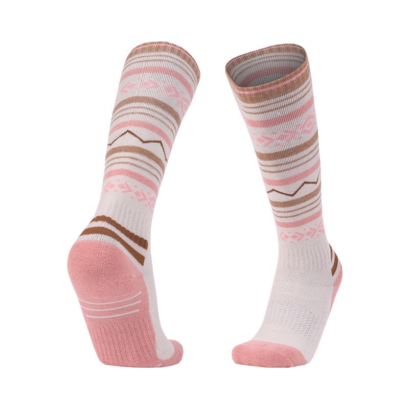 Two Wolves Women's Merino Wool Snow Socks - Thick, Warm, Long Tube for Outdoor Sports