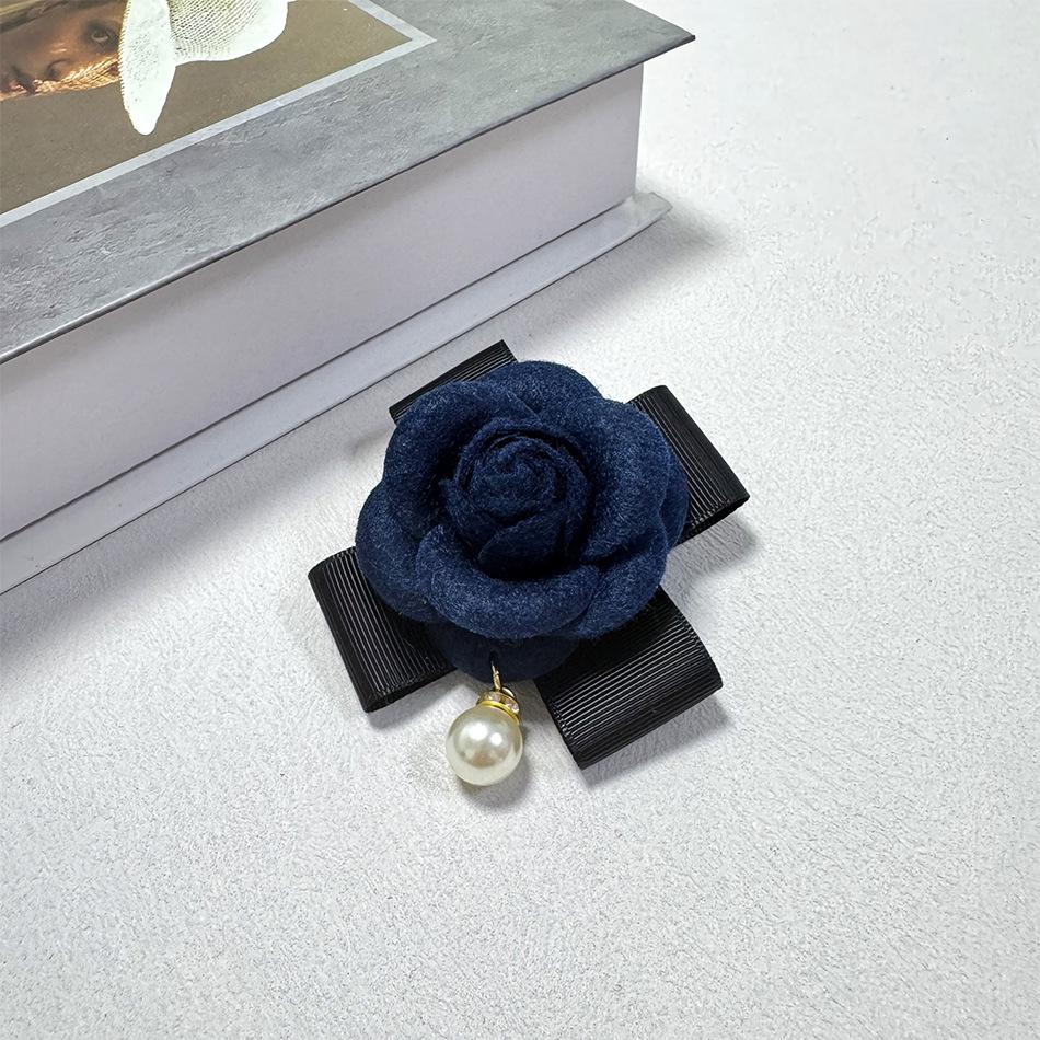 

Suqi Little Fragrant Bow Camellia Brooch - Women s Elegant Fashion Pin Accessory