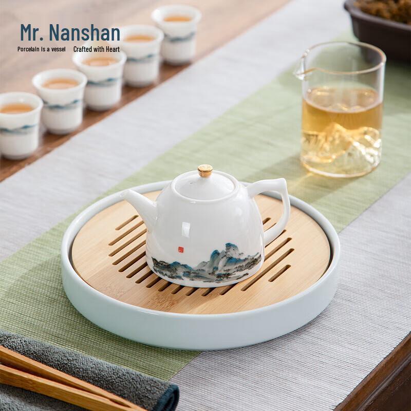 Nanshan Mr. Chinese Kung Fu Tea Set - Thousand Miles of Rivers and Mountains