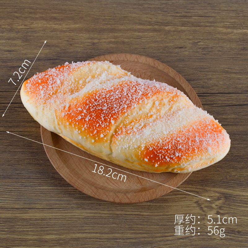 Simulation French Bread Cake Doughnuts French Stick Food Model Soft Bread Baking Photography Props Window Display Home Decor