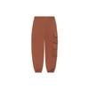 Li Ning X Disney Tigger Series Letter Embroidery Side Pocket Loose Cuff Casual Pants Men Pants Mumbai-Brown AKLS479-3