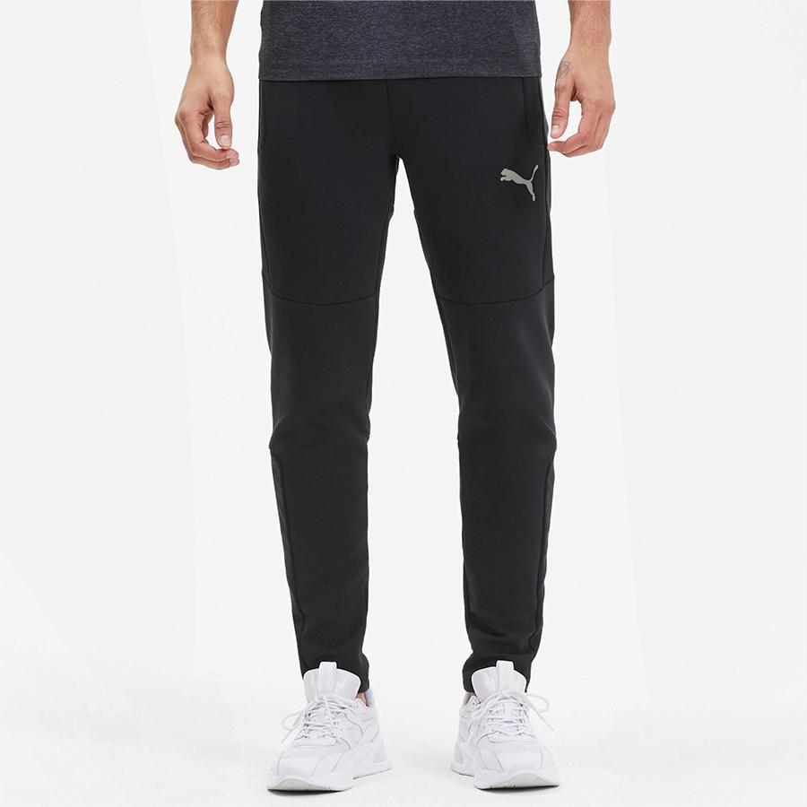 Puma Slim-Fit Quick-Dry Sports Pants Men Bottoms Black 585143-01