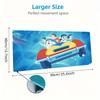Doraemon3 Print  Cushion Non-slip Laptop Tablet Big Mousepad XXL Mat Mini PC Playmat With Lock edge