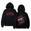 TV Play Dexter Morgan Sweat à capuche Automne Hiver Hommes Femmes Vêtements Mode Sweatshirt Surdimensionné Masculin Vintage Décontracté Pulls à capuche