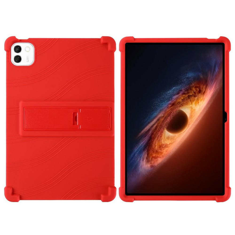 Étui For Honor MagicPad 4 avec Support Réglable, Housse de Protection en Silicone pour Tablette - Bleu Foncé rouge
