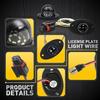 For Dodge 1994-01 RAM 1500 2500 3500 LED License Plate Light Lens Lamp w/ wire