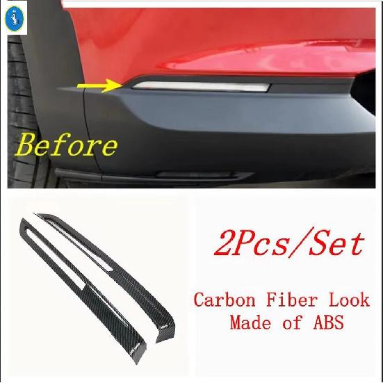 Накладки на задние фонари / Накладки на задний бампер с противотуманными фарами / Декоративные накладки для Mazda CX-30 - 2024 Аксессуары Model C