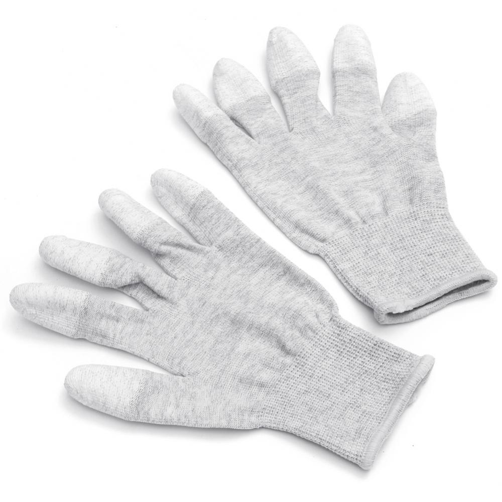 1~10PCS Anti Static Gloves Electronic Working Gloves Household Clean Knitted Gloves Non-slip Wear-resistant Industrial