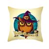 Halloween Horror Haunted House Spider Pattern Office Living Room Sofa Car Decorative Pillowcase