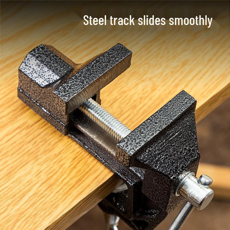 Multi-Function Mini Bench Vise – Woodworking Clamp for Home Use