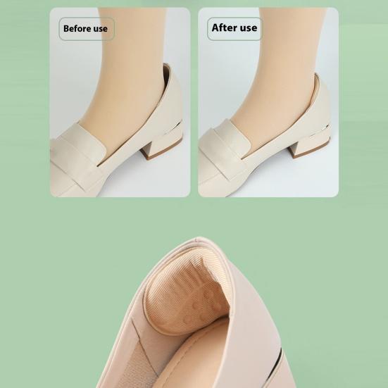 Heel Pads for High Heels Pain Relief Anti-wear Cushion Soft Sponge Shoe Sticker Foot Care Liner Insert Pad Insole Grip Protector
