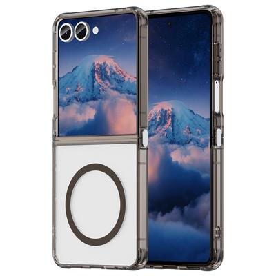 For Samsung Galaxy Z Flip 7 Phone Case, Magnetic Shockproof Transparent Cover for Samsung Galaxy Z Flip 7