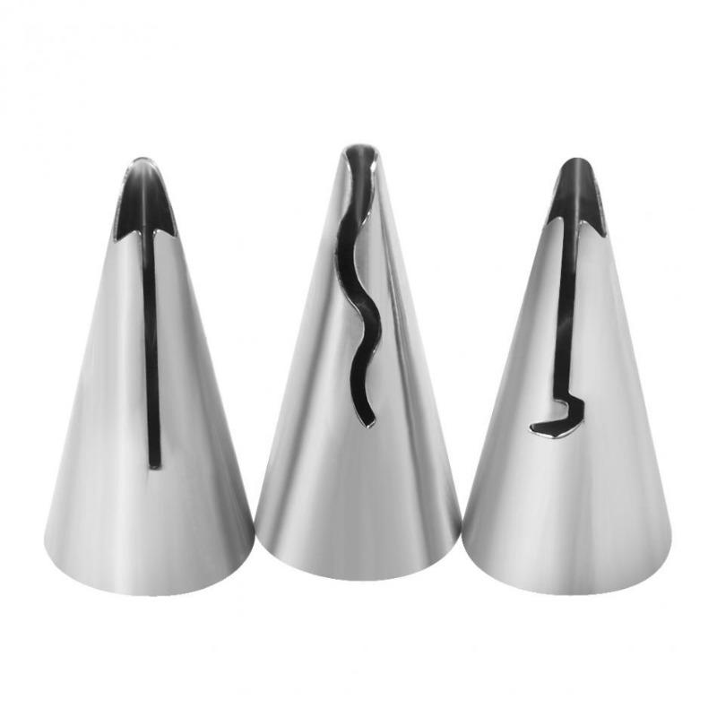 7 Stück Hochzeit Russische Düsen Gebäckset Puffrock Zuckerguss Spritztüllen DIY Kuchen Dekorationswerkzeug für Cupcake