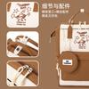 Schoolbag Mommy Bag Maternal and Infant Go Out Lightweight Portable Backpack Large Capacity Mother Multifunctional Canvas Practical Mother and Infant 