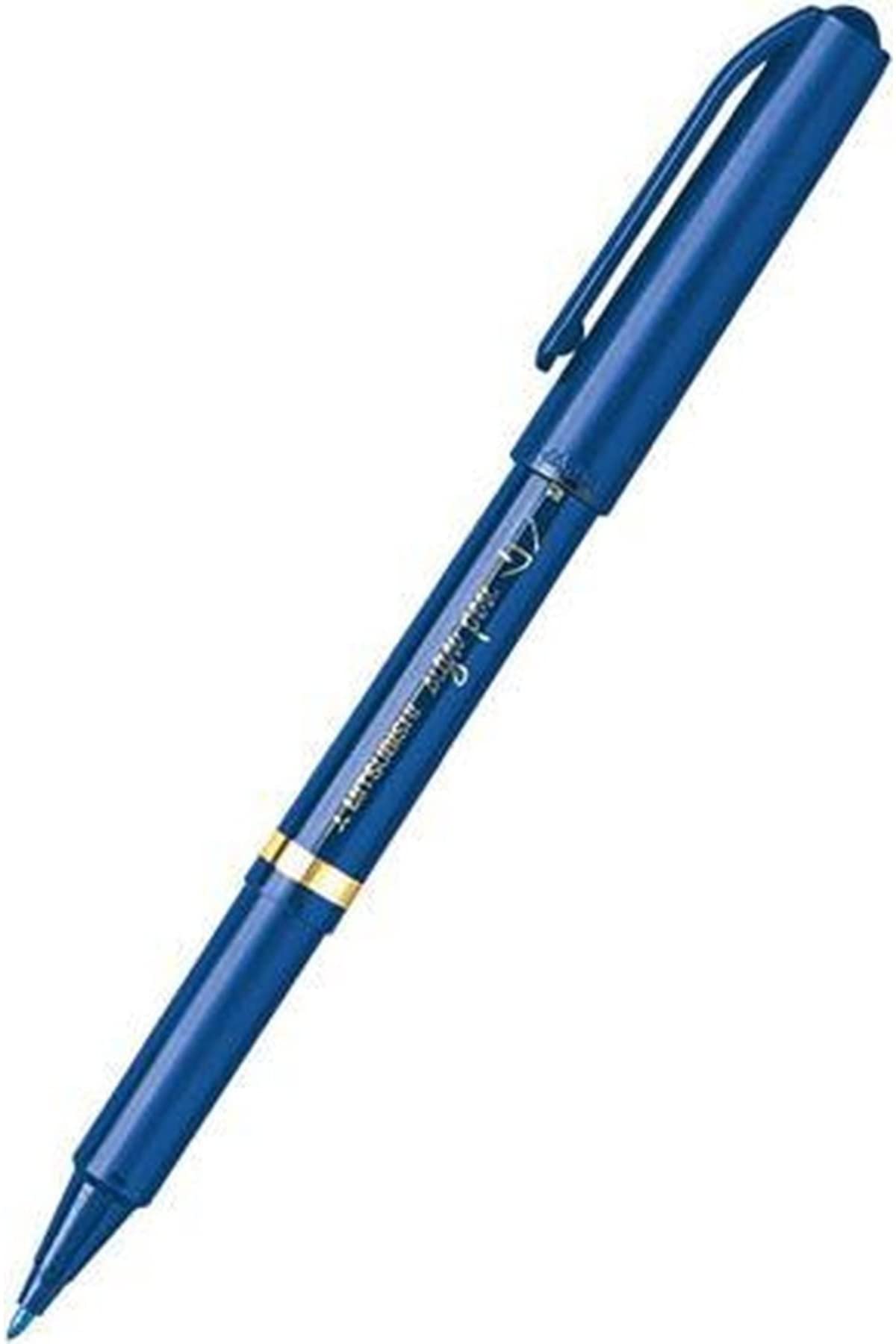

Mitsubishi Pencil Mitsubishi Sign Water-Based Pen, Ribbed, Blue, 10-Pack синий