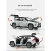 1/32 alloy Toyota RAV4 car toy model, exquisite desktop ornaments, best collection for car model enthusiasts, Halloween gifts