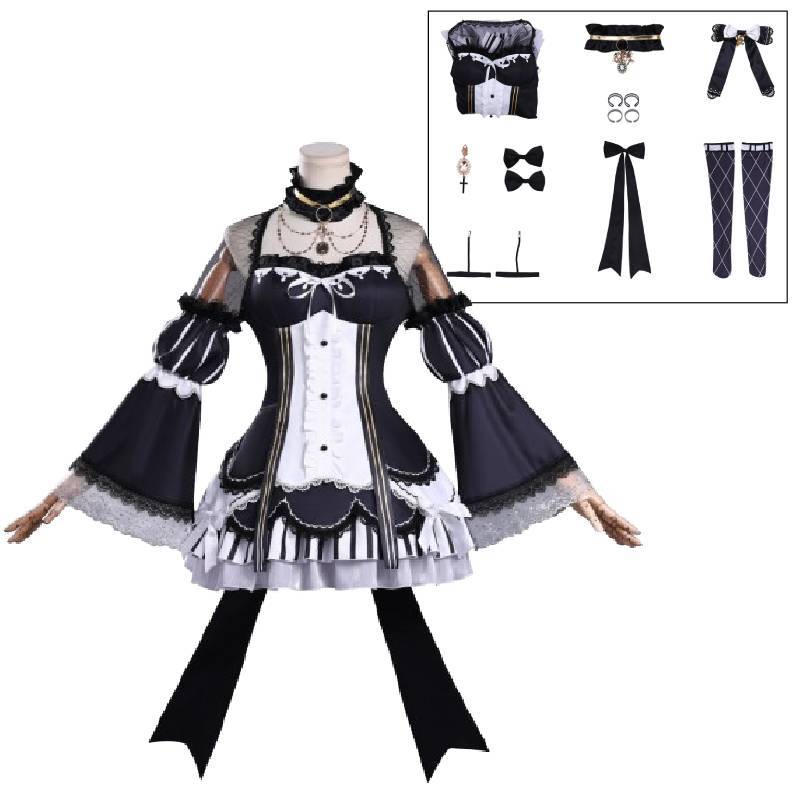 

Magical Girl Witch Trial Saeki Miria Cosplay Costume For Anime Game Role Play 3XL