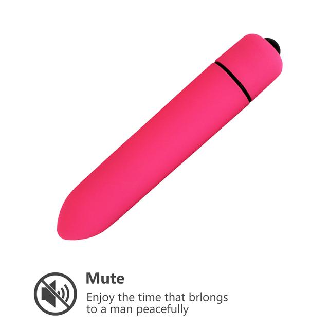 10 Frequency Dildo Bullet Vibrator Vaginal Massager Clitoris Stimulator Strong Vibration USB Charging Sex Toys For Women 18
