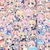 Sunsyea Genshin Impact Merch Fans Collection Role Stickers 48 Pieces Kokimi