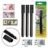 Black Plastic Money Loss Prevention Tester Pocket Size Fake Money Detector Portable for Money Test