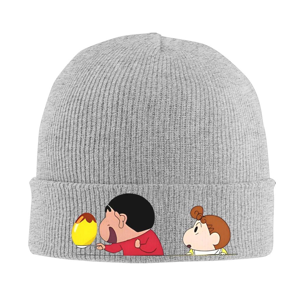 Crayon ShinC Knitted Hat Beanies Winter Hat Warm Acrylic Hip Hop Cute Anime Caps Unisex Women Gift