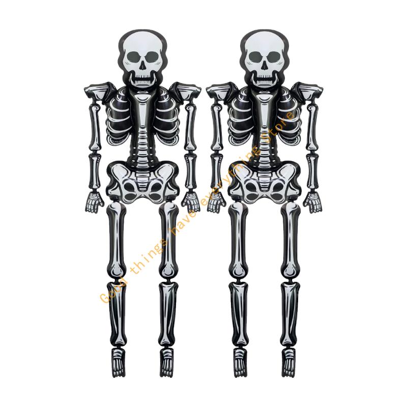 255cm Halloween Skeleton Balloon Quick Inflation Design Party Decoration Supplie 55KF