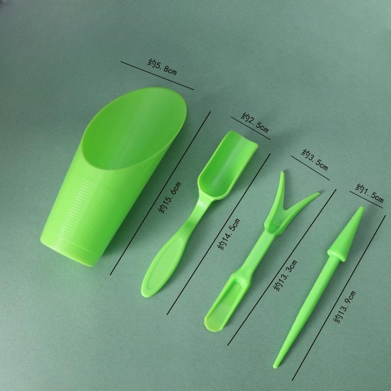 4-Piece Set Of Meat Transplant Kit, Mini Seedling Shovel Planting Equipment, Garden Gardening Succulent Maintenance Accessories