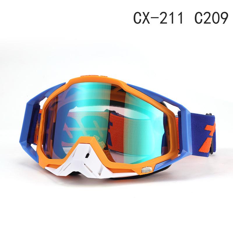 100% Windproof Off-road Motorcycle & Ski Goggles for Outdoor Riding