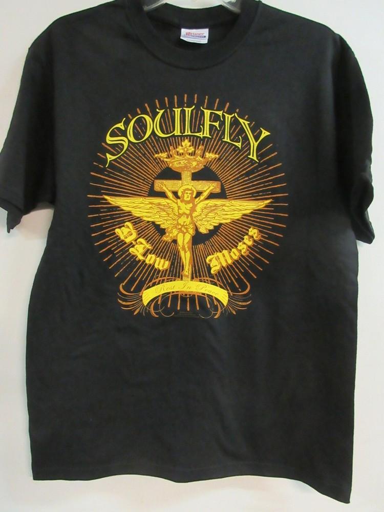 SOULFLY OFFICIAL MERCH REST IN PEACE 2005 TOUR BAND CONCERT MUSIC MEDIUM Unisex T-Shirt
