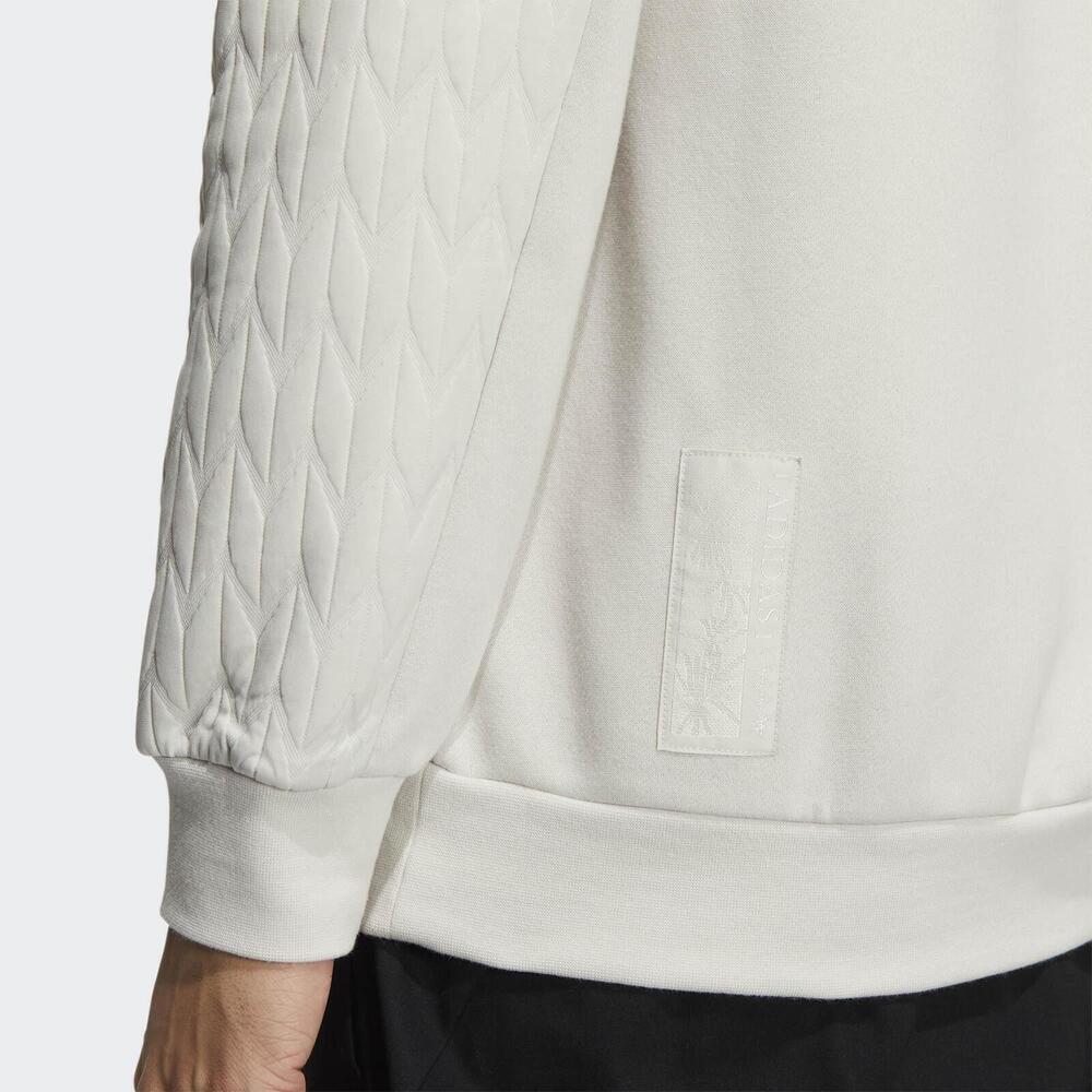 Adidas Sweatshirts Men's White Hooded Moderate Regular HN8997