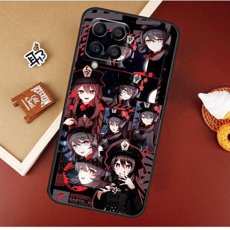 Genshin Impact Zhongli Hutao Case For Samsung Galaxy M51 M31 M21 M11 M16 M36 M56 M53 M12 M32 M52 M15 M35 M55 M14 M34 M54