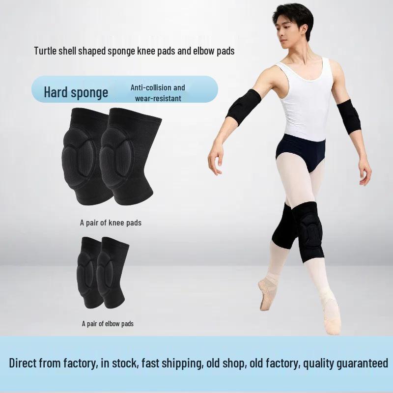 Sponge Knee Pads for Volleyball, Yoga, Roller Skating and Dance - Anti-Collision, Shock Absorption, Anti-Fall Protective Gear