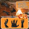 Creepy Wall-mounted Handheld Candle With Flickering LED Light